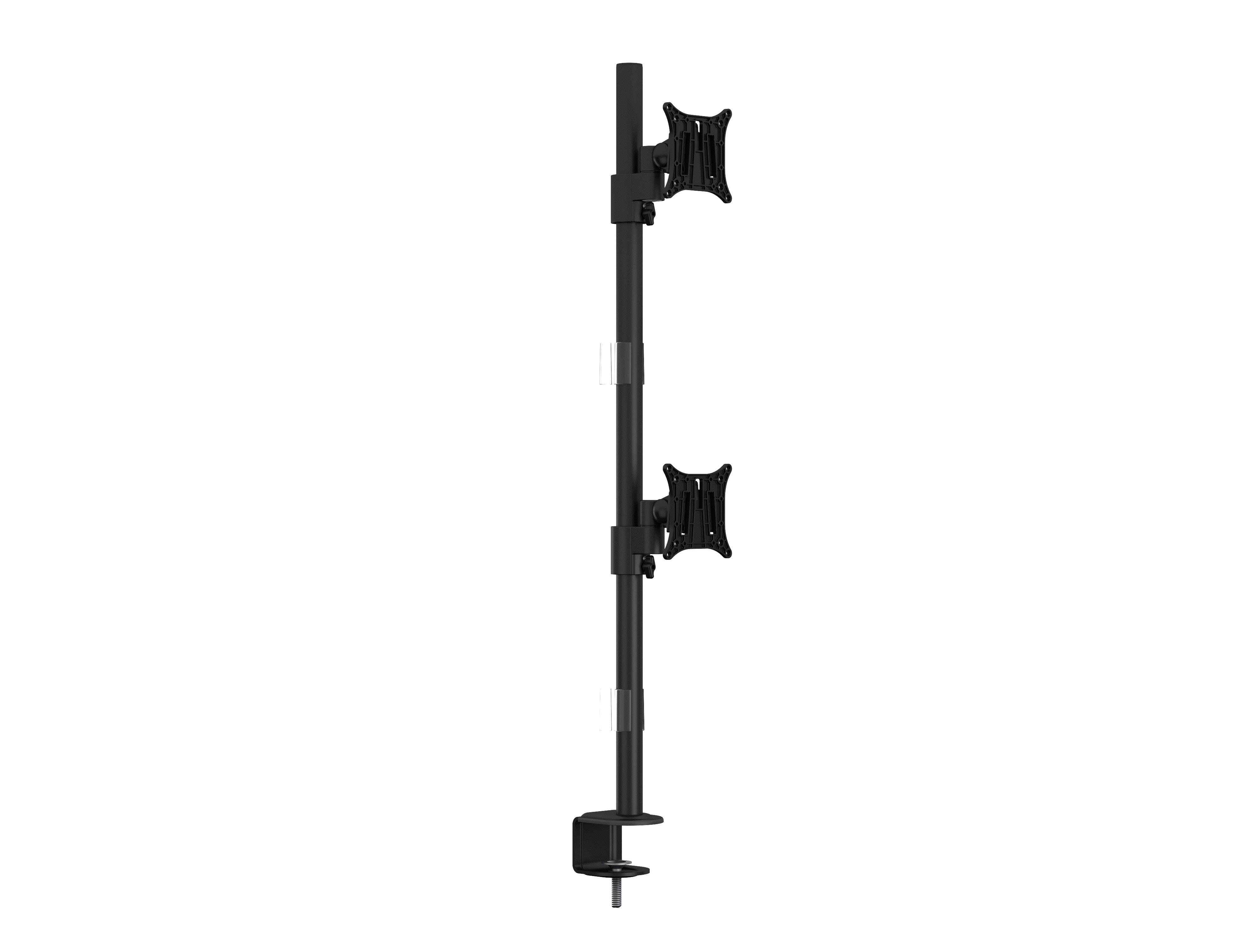 Multibrackets M VESA Deskmount Officeline Dual Vertical Black Skærmholder 7350073735877