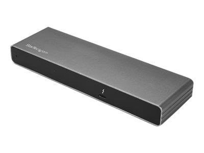 StarTech.com Thunderbolt 3 Dock - MacBook Pro & Windows Dual 4K 60Hz - docking station - VGA HDMI 2 x DP