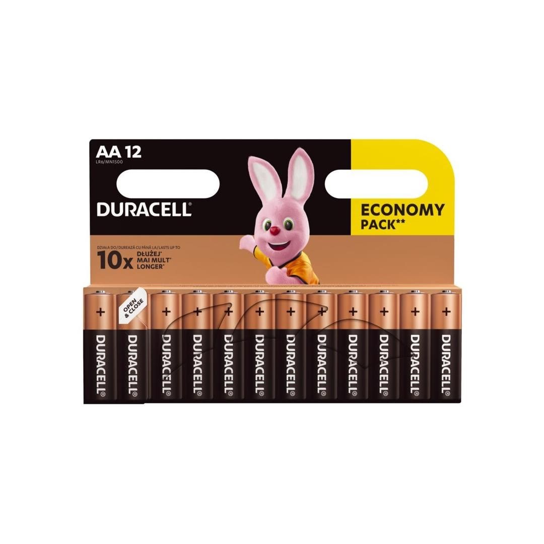 DURACELL Basic AA (12-Pack) Batteri 2085