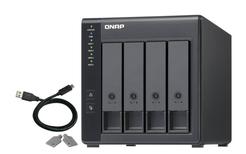 QNAP TR-004 4-Bay Server Harddisk