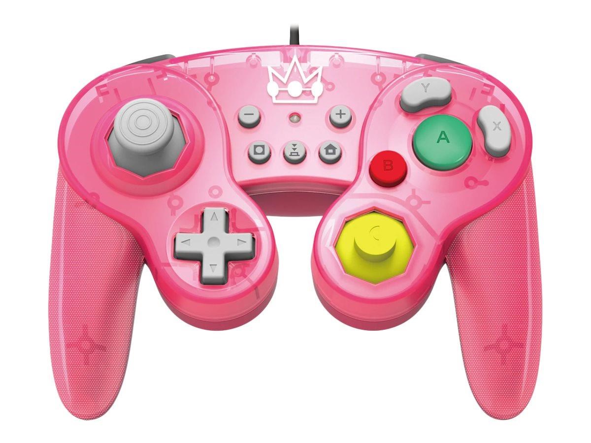 HORI Battle Pad (Peach) - Wired Controller - Nintendo Switch