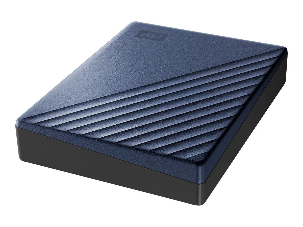 WD My Passport Ultra - 6TB - Ekstern Harddisk - Blå Ekstern Harddisk WDBEJA0060BBL-WESN