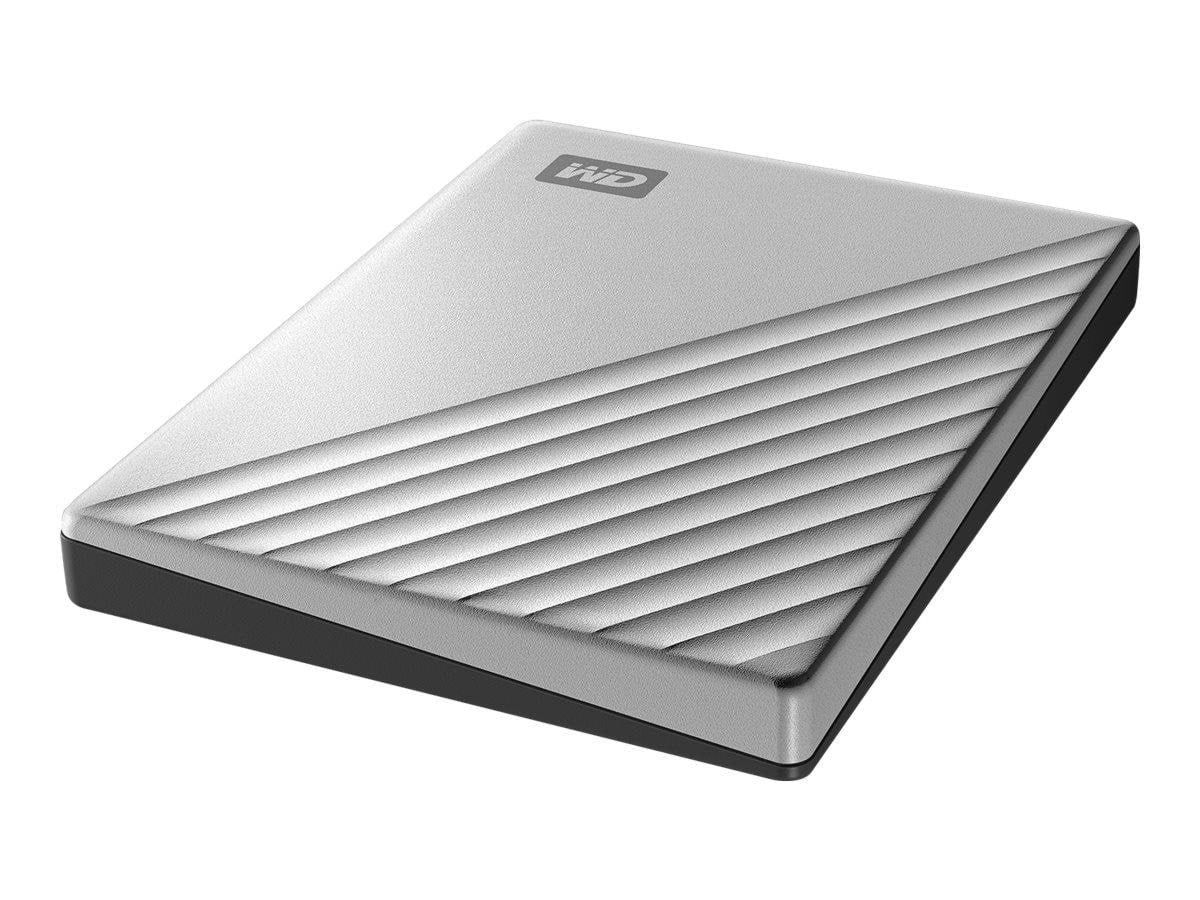 WD My Passport Ultra - 2TB - Ekstern Harddisk - Sølv Ekstern Harddisk WDBC3C0020BSL-WESN