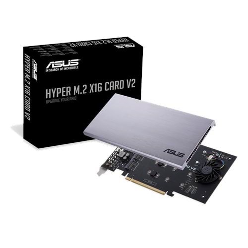 ASUS HYPER M.2 X16 CARD V2 Harddisk Tilbehør 90MC06P0-M0EAY0