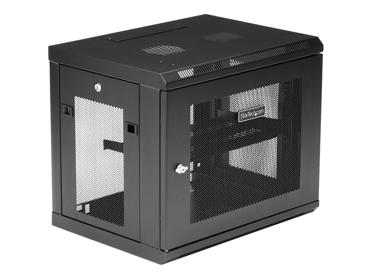 StarTech.com 9U Wall-Mount Rack - 17 in. Deep Rackskab RK9WALM