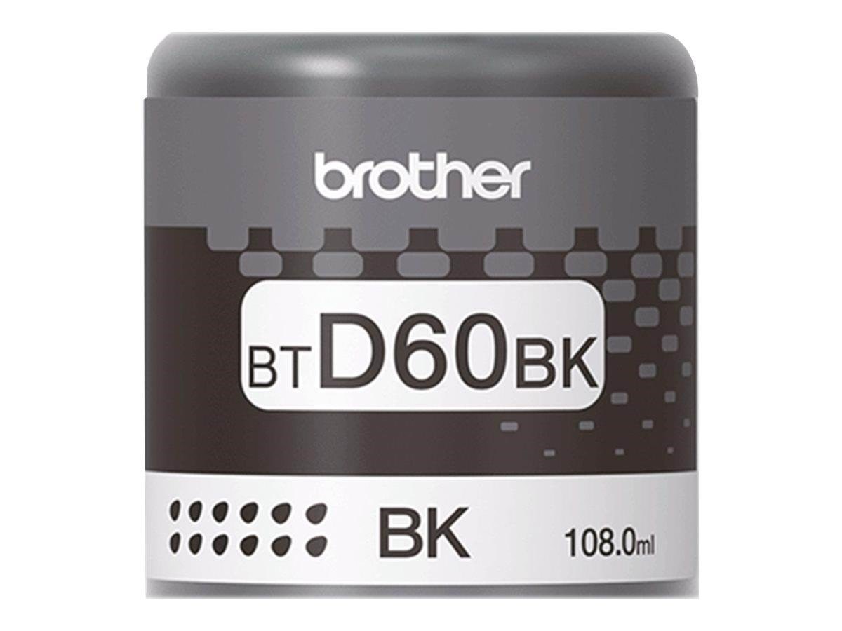 Brother BT D60BK - High Yield - Black Ink Printerpatron Og Toner Sort BTD60BK