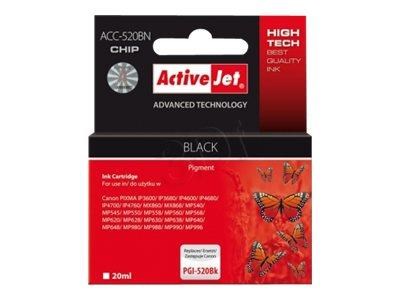 ActiveJet ACC-520BN Supreme Printerpatron Og Toner Sort ACC-520BN (ACC-520Bk)
