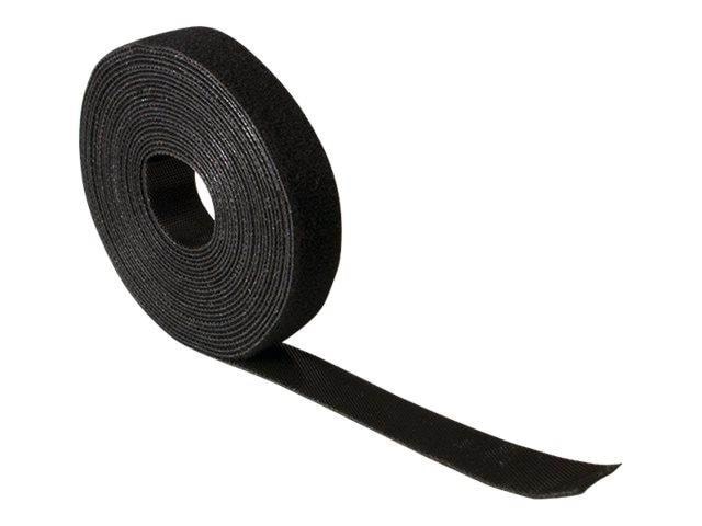 LogiLink - Cable Strap Velcro Tape 10m Black Kabel Organisering Sort KAB0055