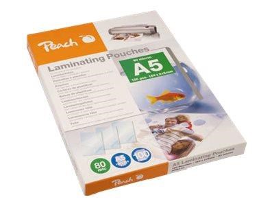 Peach - 100-pack - A5 - lamination pouches Laminering PP580-03