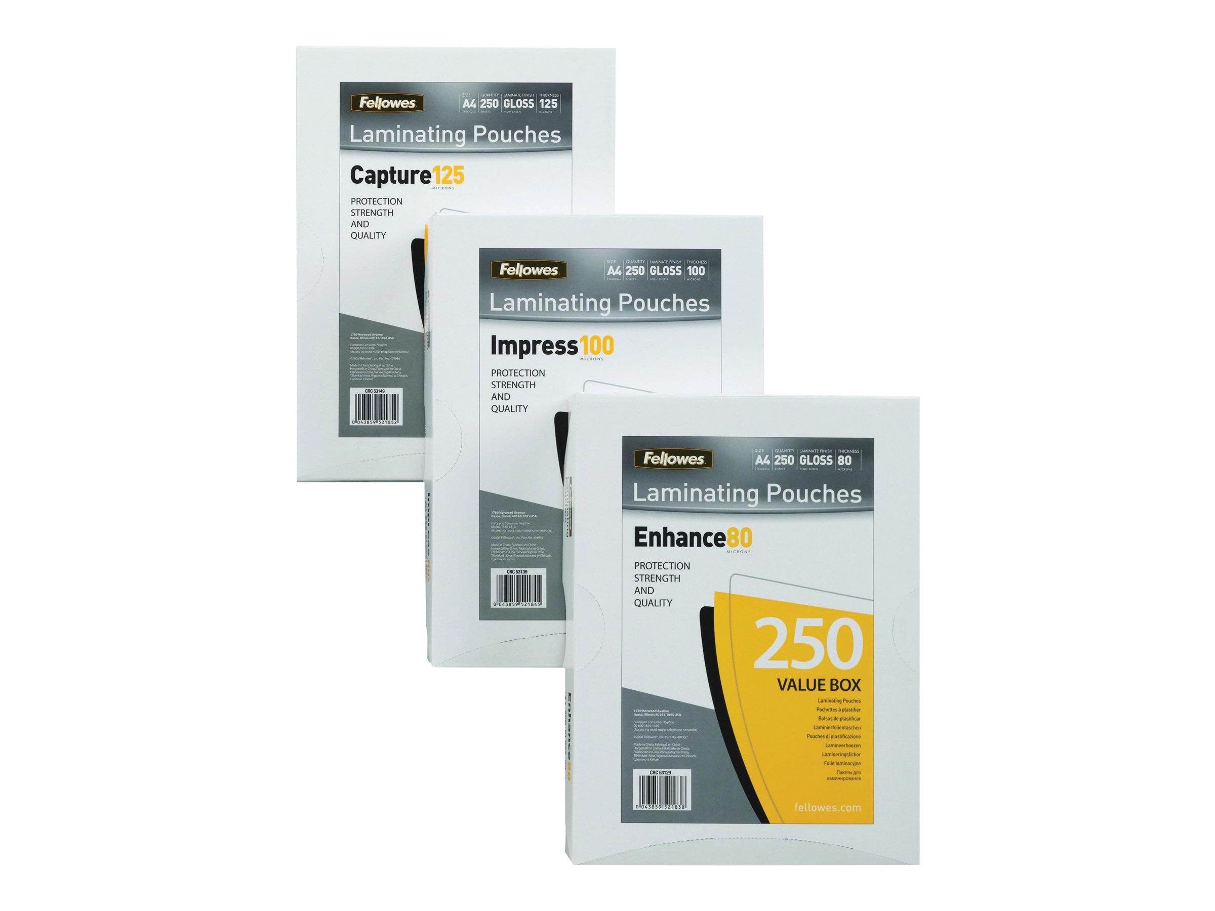 Fellowes Lamineringslomme A5 80m Laminering 5306002