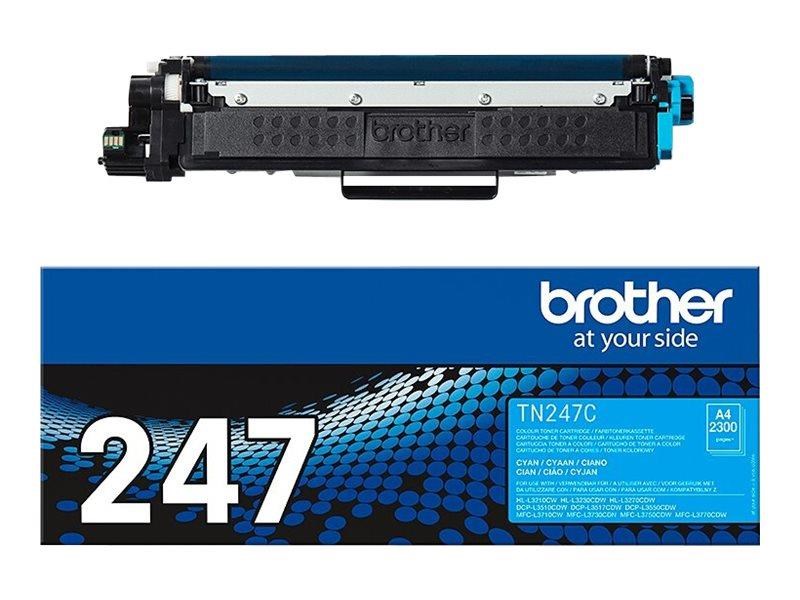 Brother TN247C / TN 247C Cyan Toner Printerpatron Og Toner