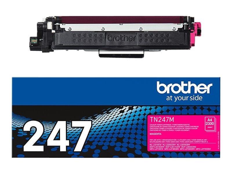 Brother TN247M / TN 247M Magenta Toner Printerpatron Og Toner