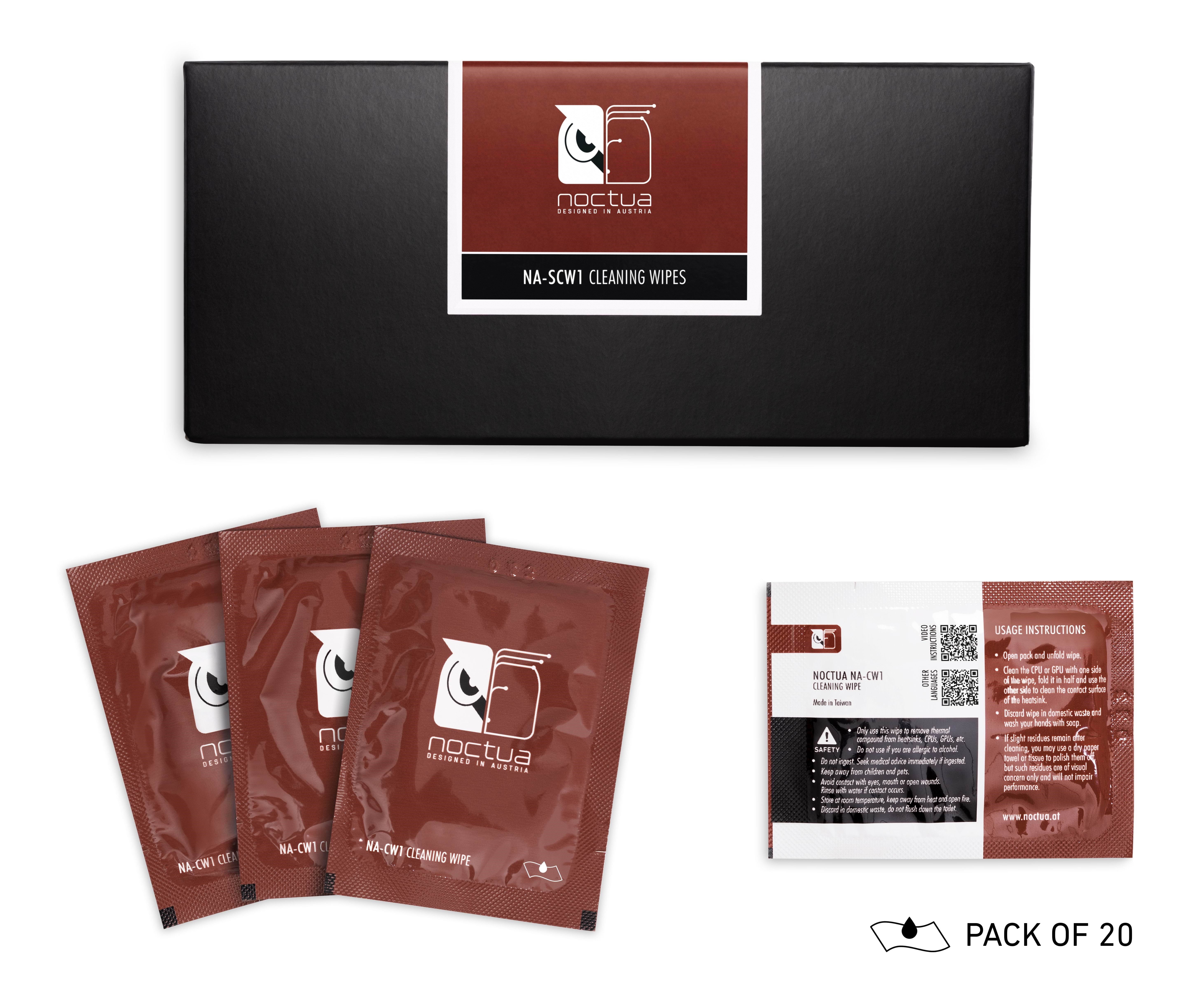 Noctua NA-SCW1 Cleaning wipes Systemtilbehør