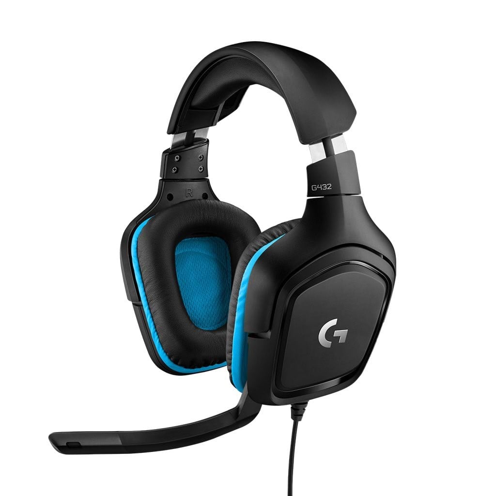 Logitech G432 Surround Sound Wired Gaming Headset Hovedtelefoner Og Headset Sort 981-000770