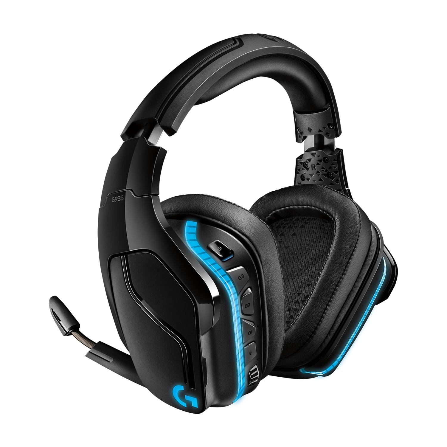 Logitech G935 LIGHTSYNC Hovedtelefoner Og Headset Sort 981-000744