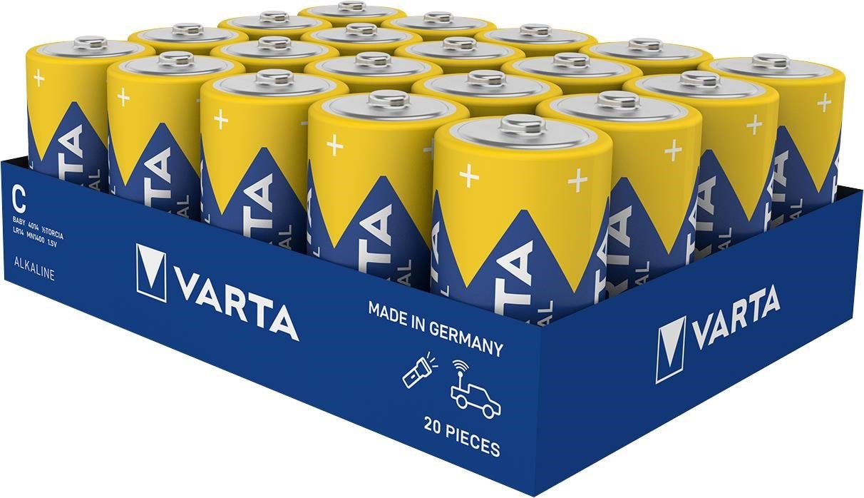 VARTA Industrial Pro C, 20-pakke LR14 Batteri 04014211111