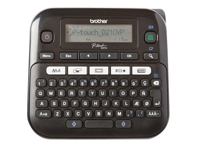 Brother P-Touch PT-D210VP - Thermo transfer - 180 dpi - 20 mm/sec