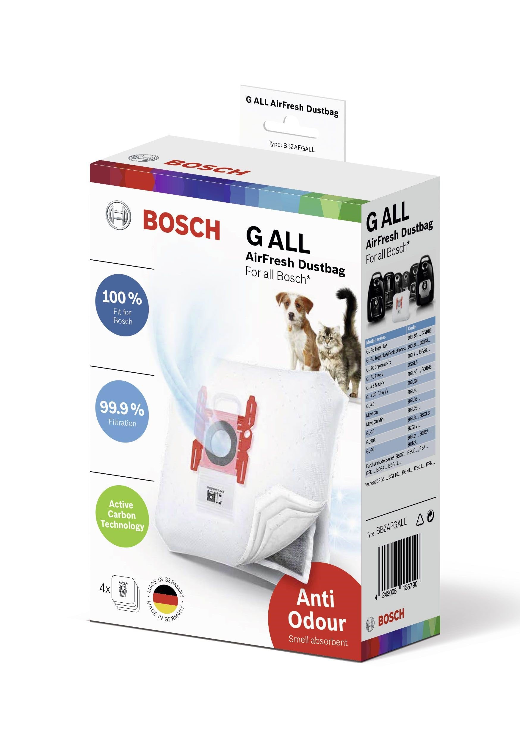 Bosch Vacuum Cleaner Bag BBZAFGALL Støvsugerpose