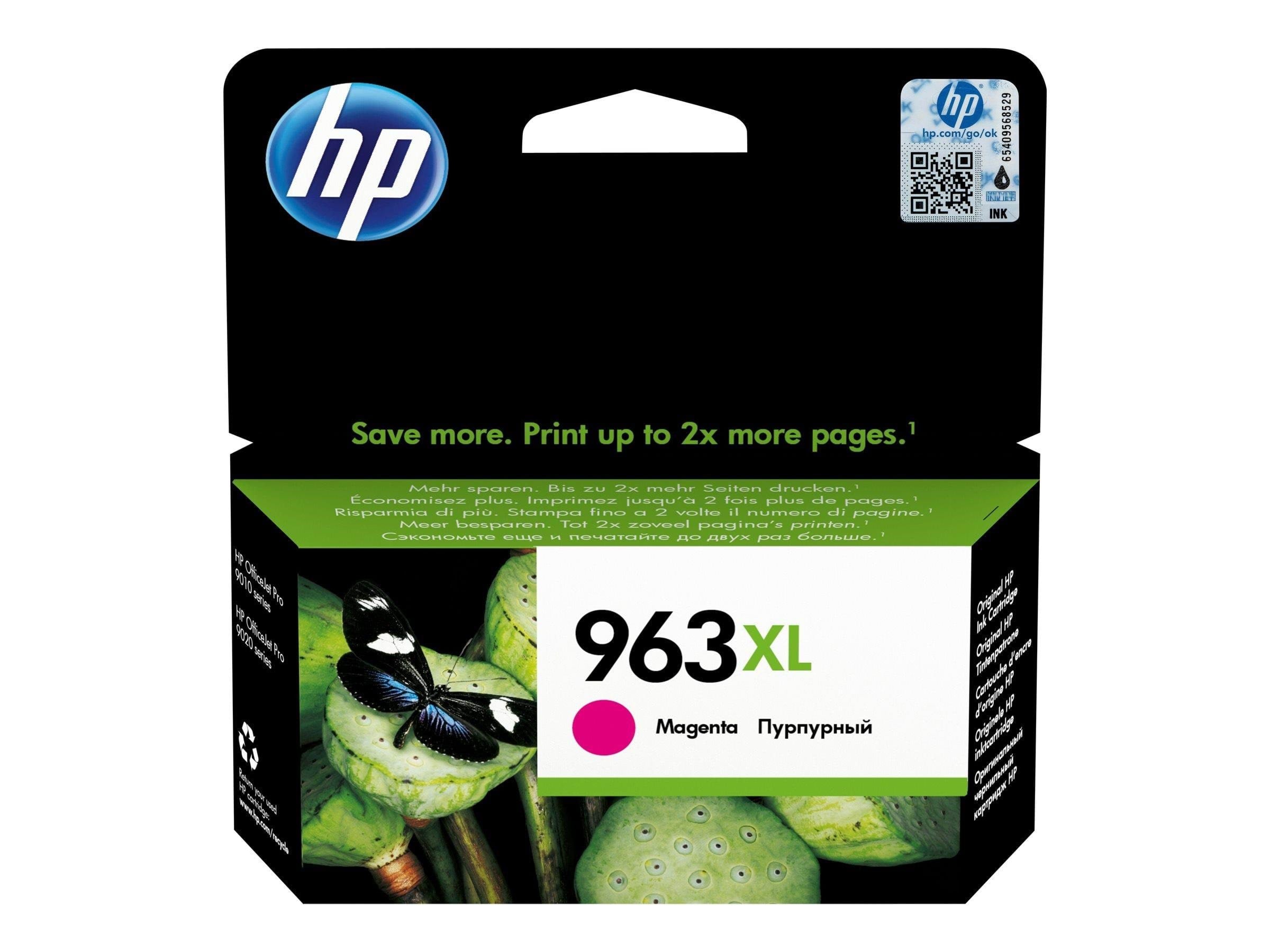 HP 963XL / 3JA28AE High Capacity Magenta Ink Printerpatron Og Toner