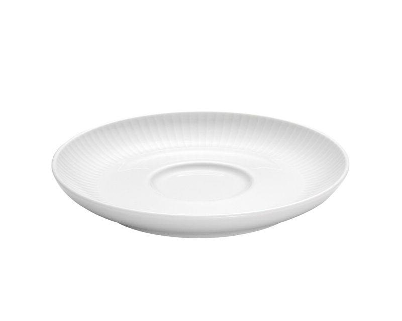 Pillivuyt Plissé Underkop på 16,5 cm til Plissé kop 29 cl. Borddækning 19690
