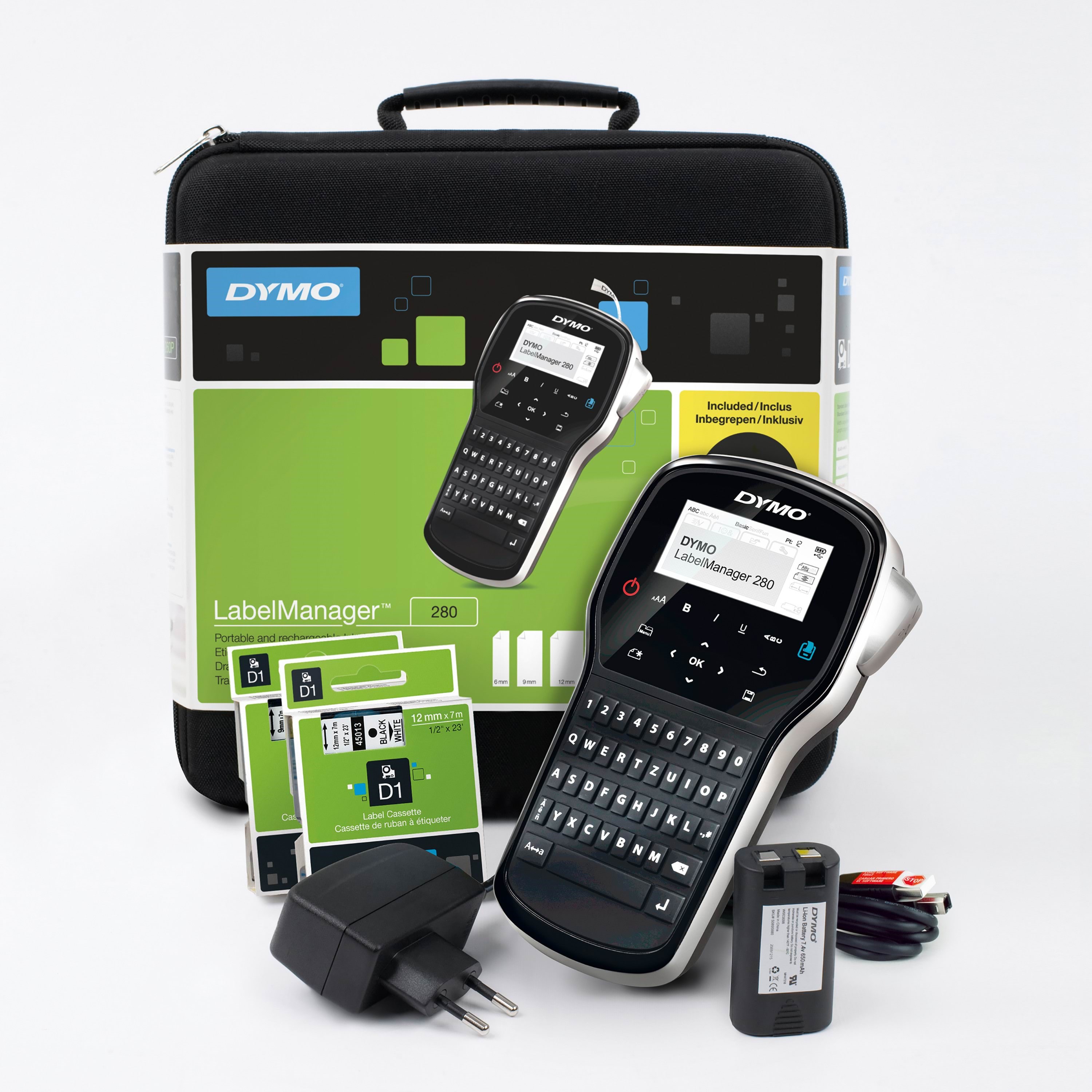 DYMO LabelManager 280 etiketmaskine kit