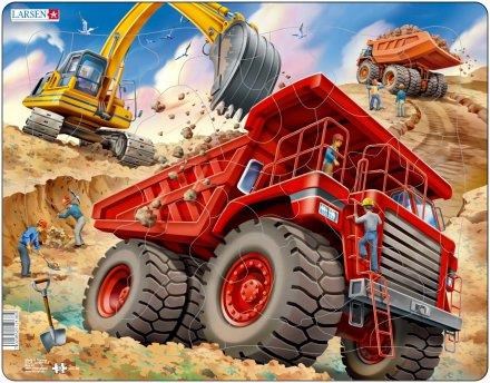 Larsen Puzzles Giant Dump Truck