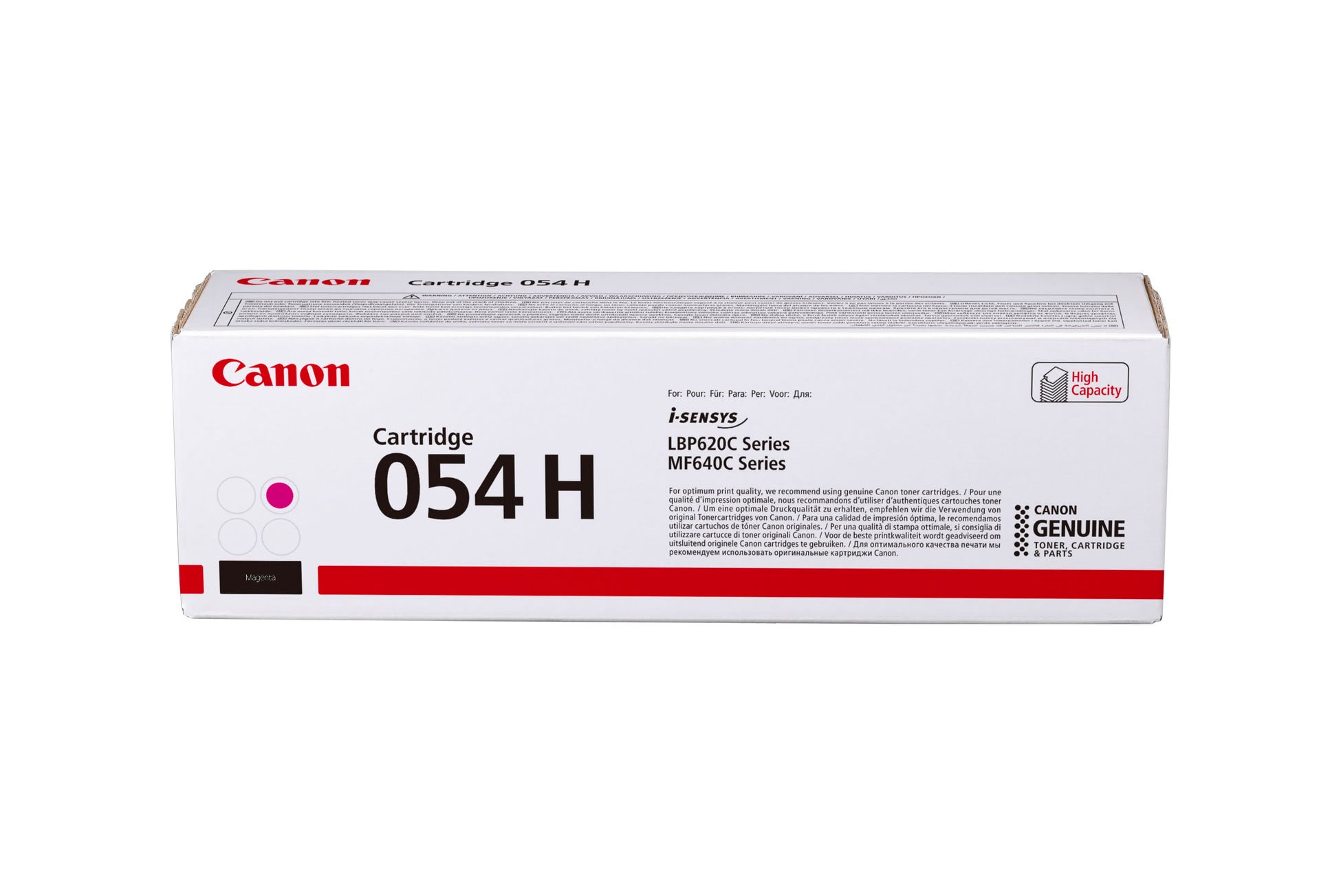 Canon CRG 054H / 3026C002 High Magenta Printerpatron Og Toner