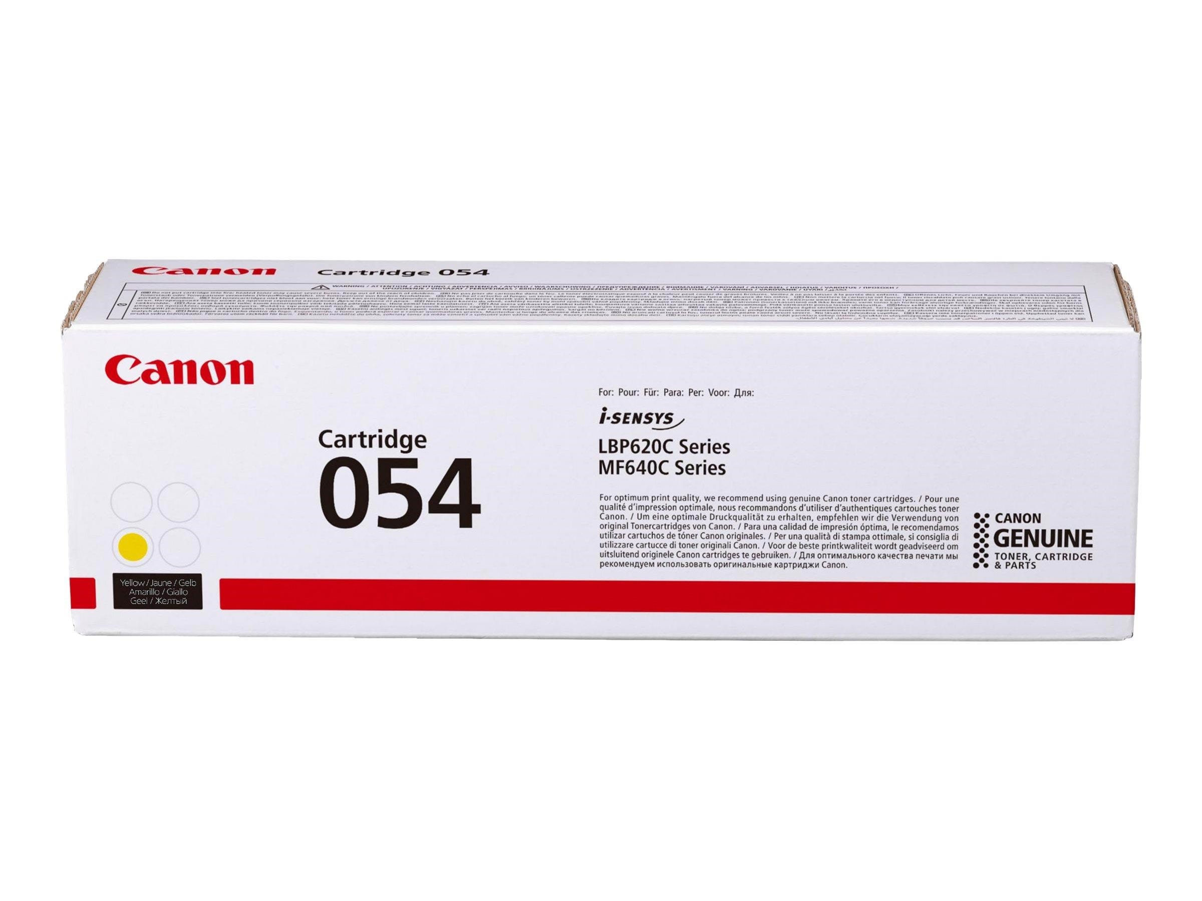 Canon CRG 054H / 3025C002 High Yellow Printerpatron Og Toner Gul
