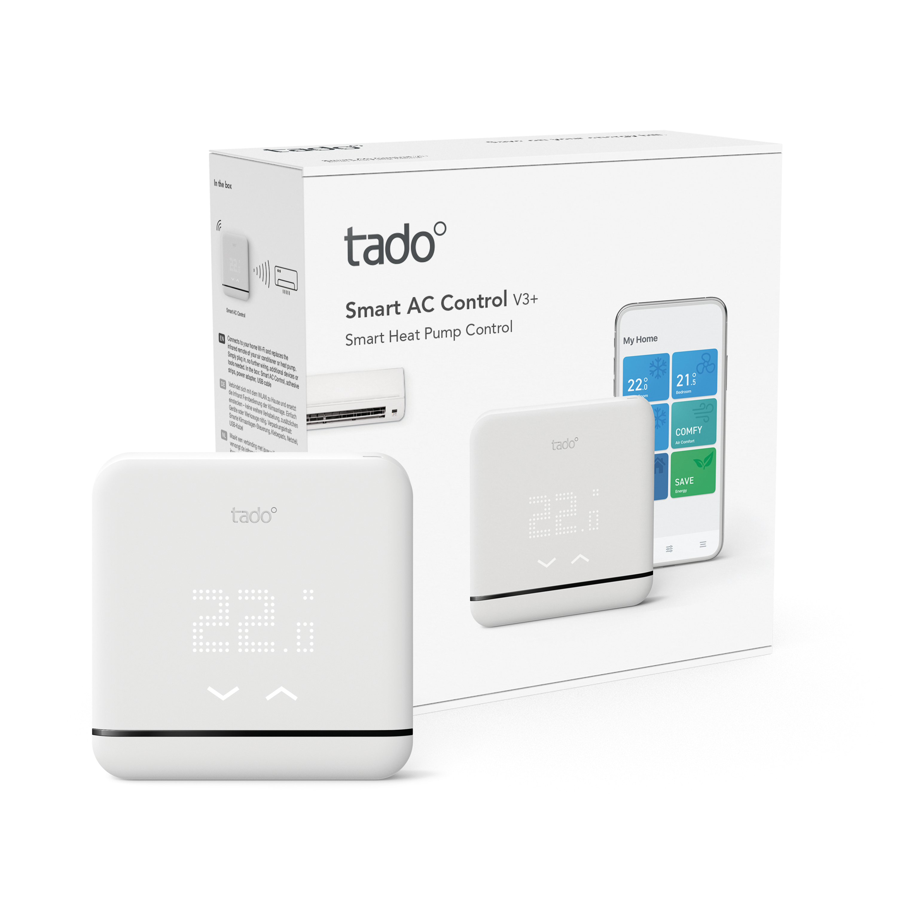 tado Smart Varmepumpe og Aircondition Styring V3+ Smart Home TAD-104225