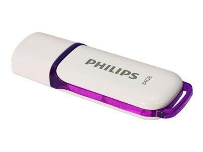 Philips Snow Edition 2.0 - 64GB - USB Stick Usb Stick Hvid FM64FD70B/00