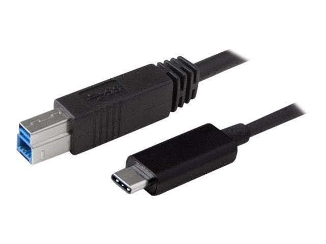 StarTech.com USB 3.1 USB-C to USB-B Cable - USB-C cable - 1 m Usb Kabel Sort USB31CB1M
