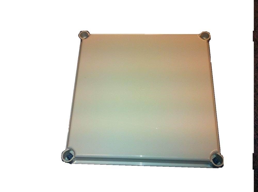 FIBOX Dæksel Polyester 300X300X45 Gråt, P 303005 G Elskab 8856211
