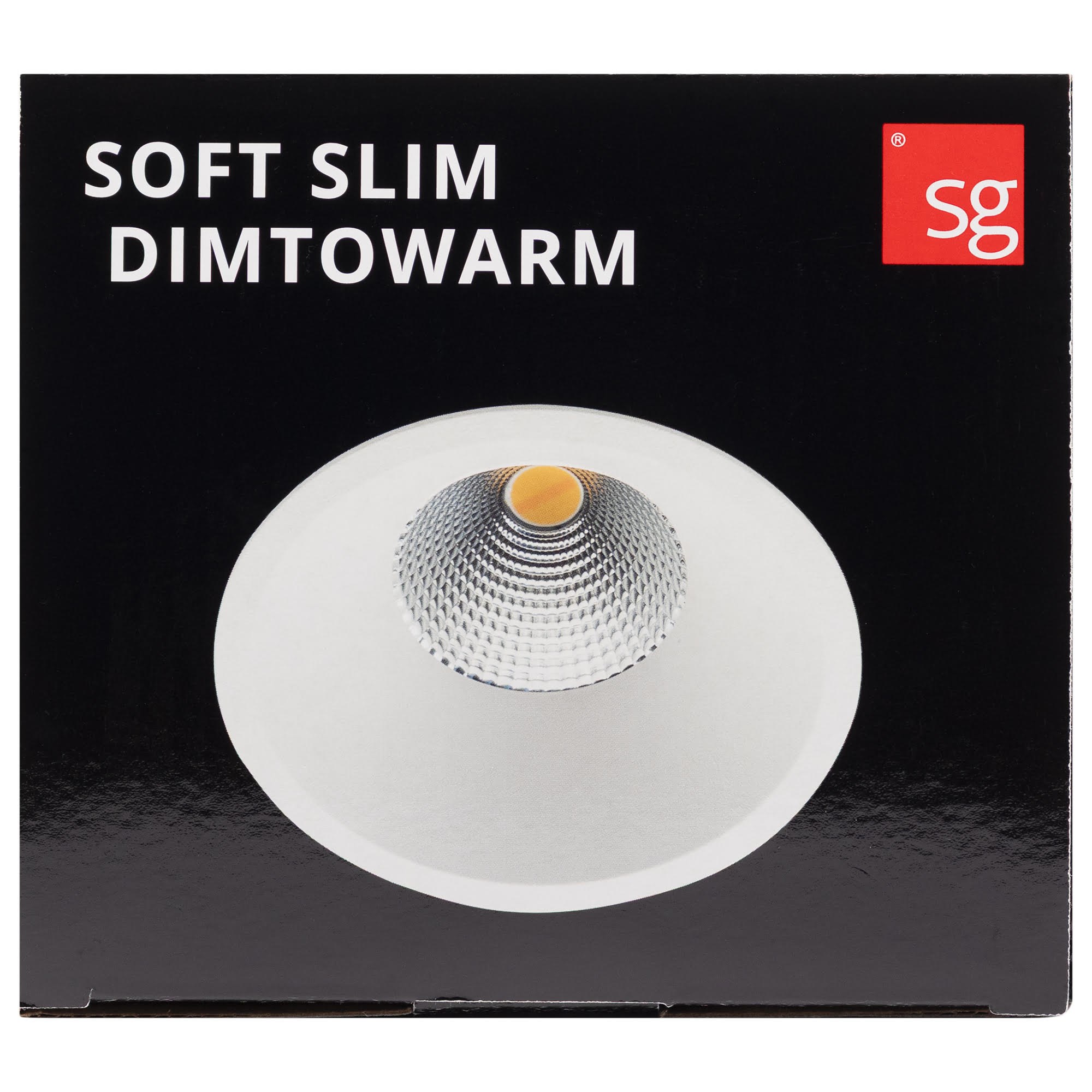 SG Armaturen Soft Slim Isosafe DimToWarm, Hvid Lampe 903216