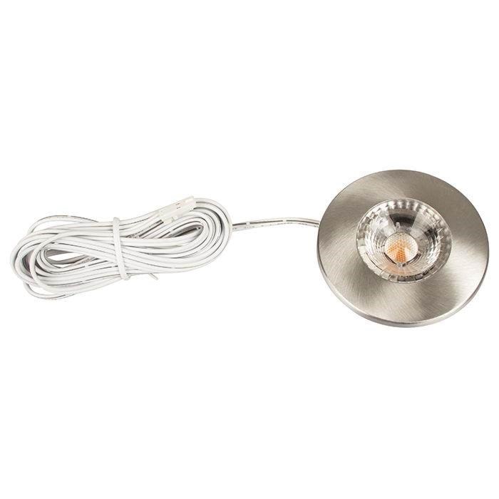 Scan Products Sofia 350mA Dæmpbar 3.2W 2700K Ra95 250lm IP44 Børstet Alu Rund.