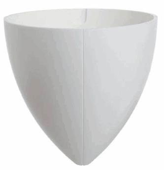 Teknisk Belysnings Industri 2-delt baldakin hvid Tilbehoer Ophaeng Fatninger Mv 412C0107