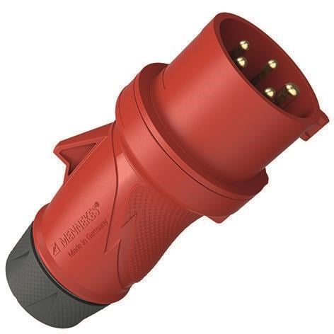 Mennekes CEE Stikprop PTX 5 polet 32A 400V IP44 6H Forlaengerledninger 13520