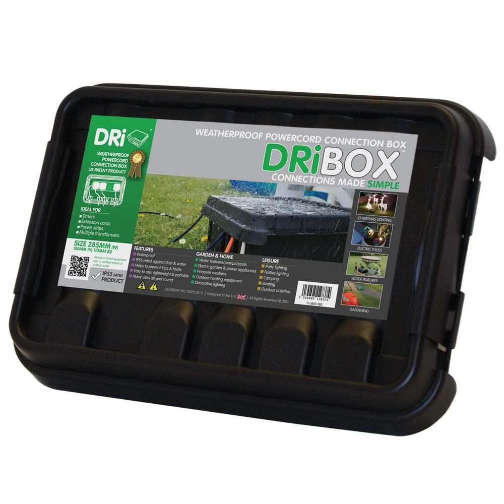 Elworks DRiBOX 285 Medium IP55 sort Afbrydermateriel 7-816-2