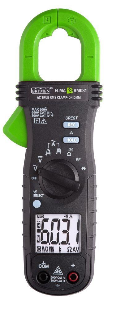 Elma Instruments Elma BM031 sand RMS AC tangamperemeter - 0-600A AC Instrumenter 5706445410415