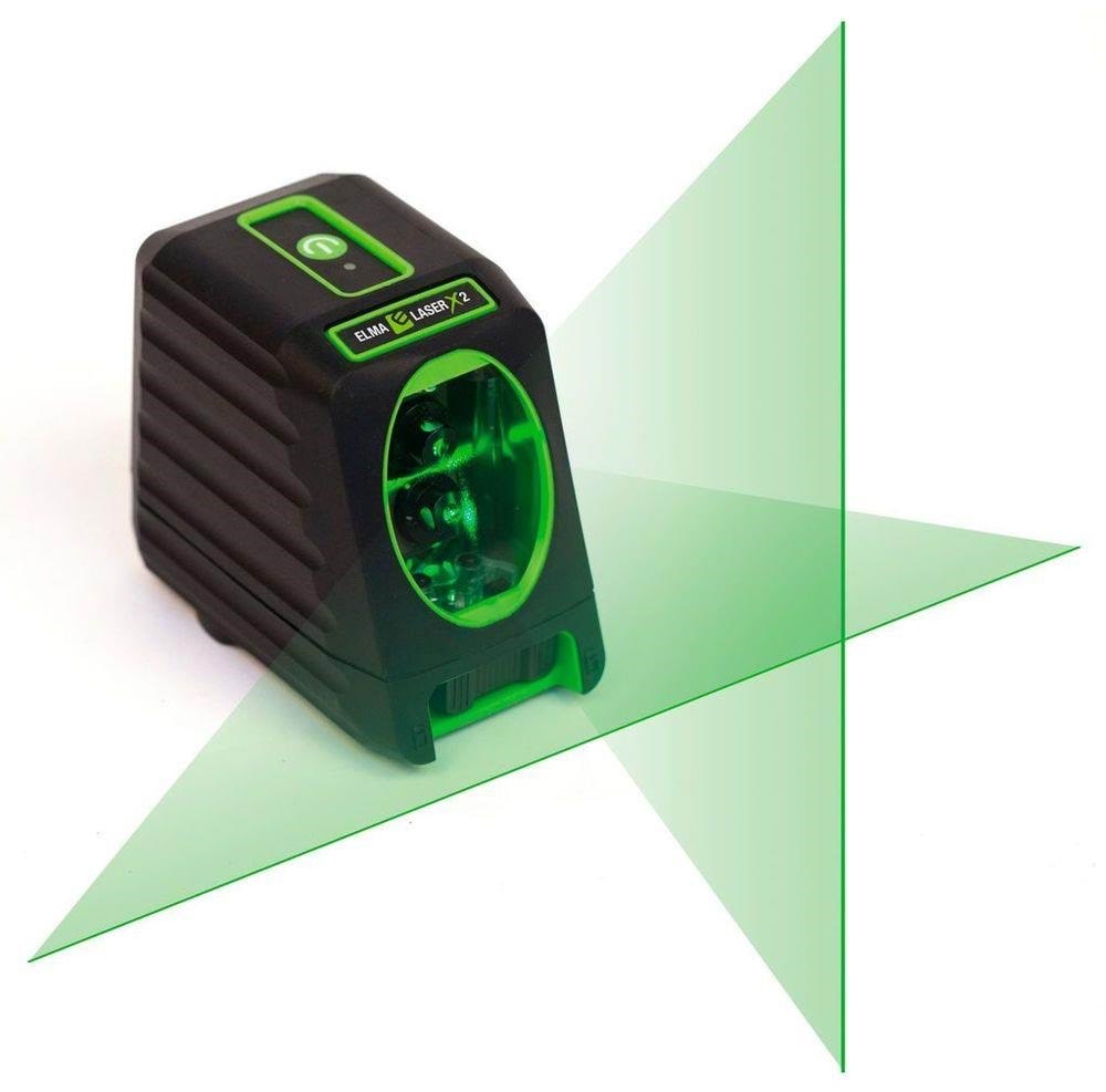 Elma Instruments Elma Laser x2, grøn krydslaser for ekstra synlighed Instrumenter 5706445677009