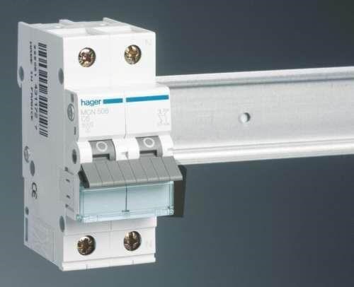 Hager Automatsikring 2P 13A C kar 6kA Komponent Til Tavle Og Kasse MCN213E