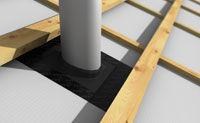 DAFA Undertagskrave 355X355MM Ø160-Ø200 Tagrende 620018444