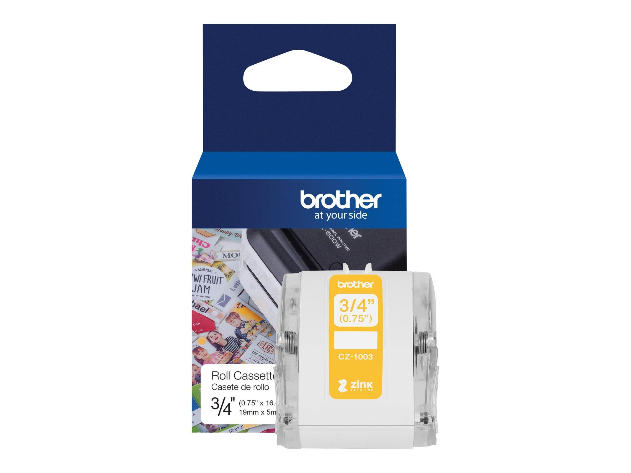 Brother CZ-1003 - continuous labels - 1 roll(s) - Roll (1.9 cm x 5 m) Fotopapir CZ1003