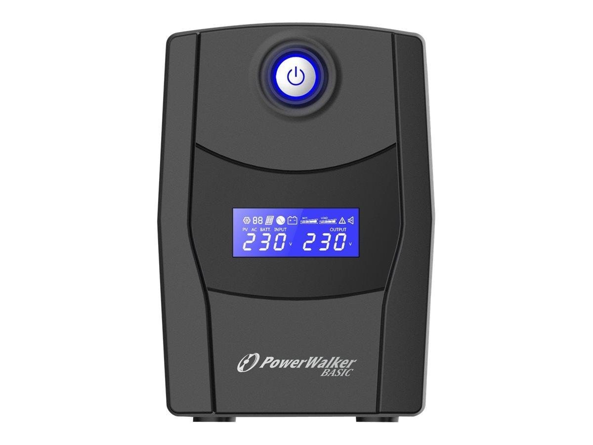 BlueWalker 10121074 - PowerWalker Basic VI STL - 1000VA/600W - Line Interactive UPS Ups