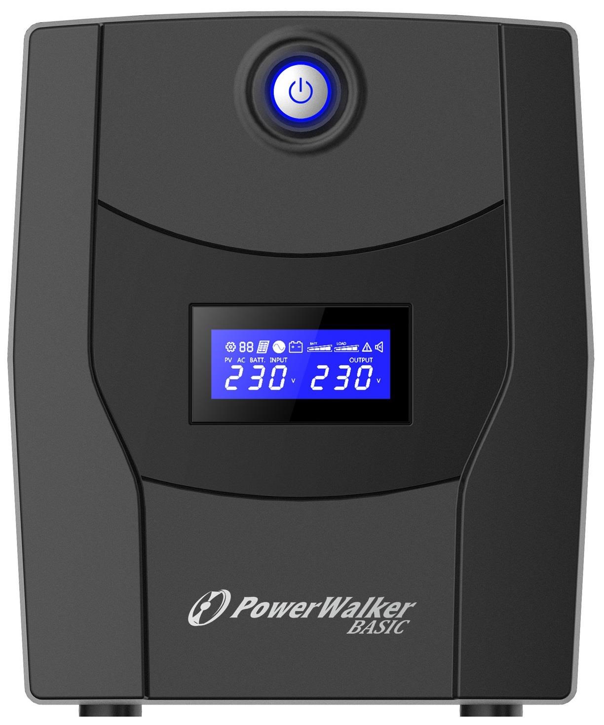 BlueWalker 10121077 - PowerWalker Basic VI STL - 2200VA/1320W - Line Interactive UPS