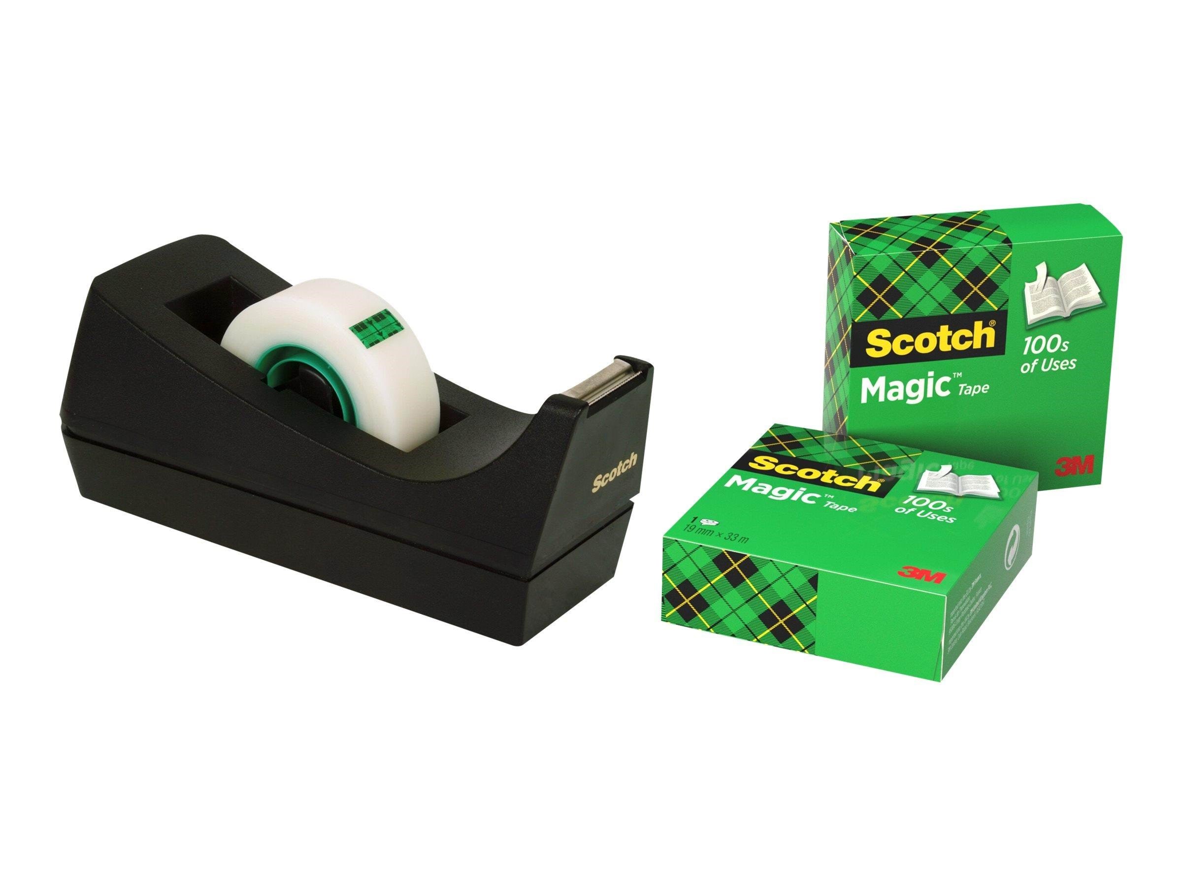 3M Table Dispenser C38 +3 pcs.19mm × 33m black Tape 7100142244
