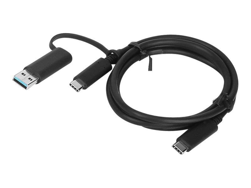 Lenovo USB-C cable - 1 m Usb Kabel Sort 4X90U90618