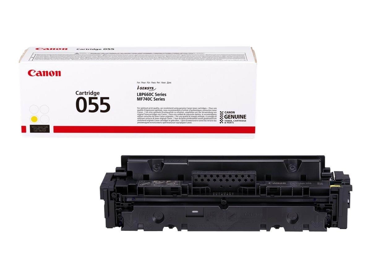 Canon CRG 055 / 3013C002 Yellow Printerpatron Og Toner Gul