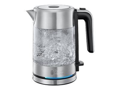 Russell Hobbs Elkedel Compact Home 24190-70 - Glass/glossy stainless steel/black - 2200 W Elkedel 24191-70