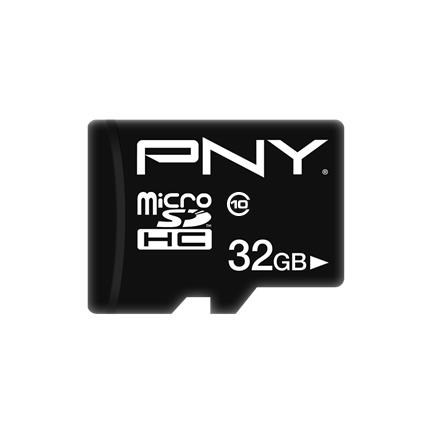 PNY Performance Plus MicroSD/SD - 32GB Hukommelseskort P-SDU32G10PPL-GE