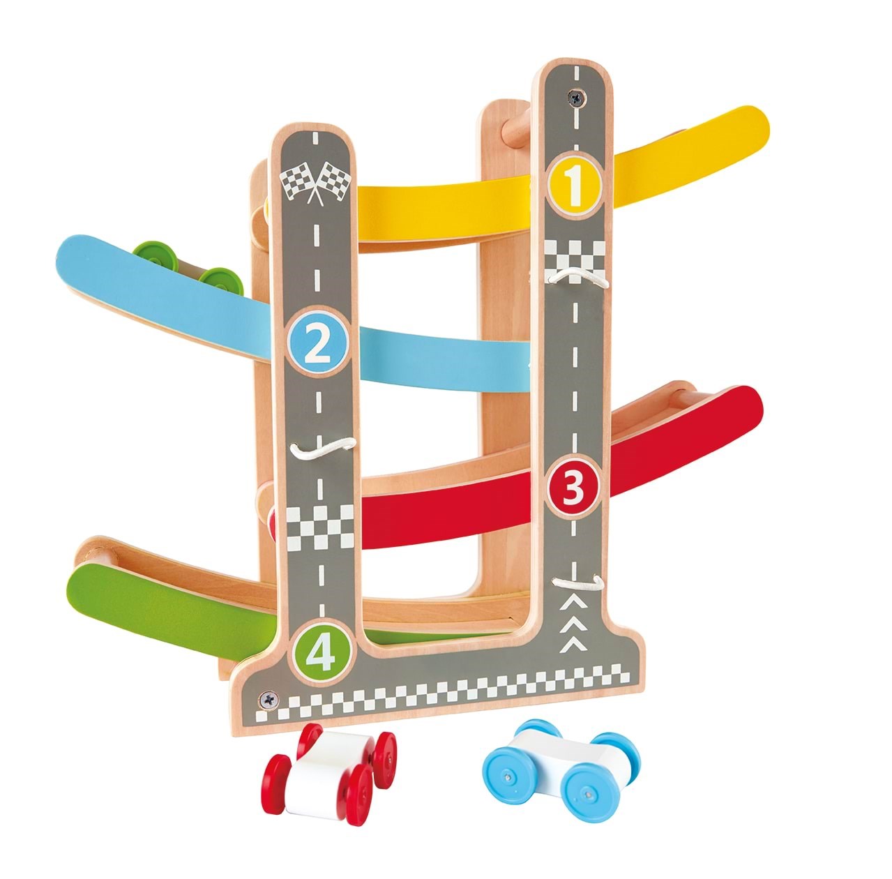 Hape hurtig flip-racerbane Trælegetøj 5895